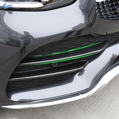 Для Mercedes Benz GLC Class X253 Автоаксессуары Декоративные полоски противотуманных фар Заглушка воздухозаборника Отделка ABS