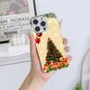 Чехлы для телефонов Ae113 Merry Christmas art Santa design art из гальванизированного стекла для Samsung S25 Ultra iPhone16 Xiaomi Redmi Lens Full Protection Back Cover