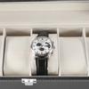 1Pc High Grade 6 Slots PU Leather Box Case For Watch Jewellery Display Storage Organizer Hot