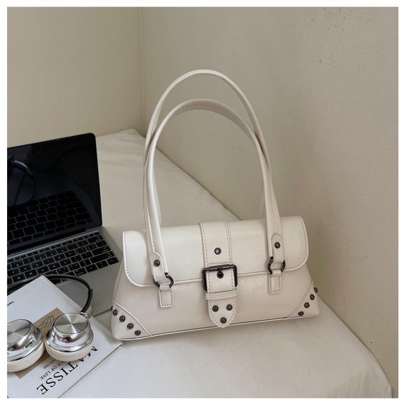 Вместительная ретро-сумка женская осенне-зимняя универсальная новая нишевая на плечо подмышку рабочая сумка для поездок