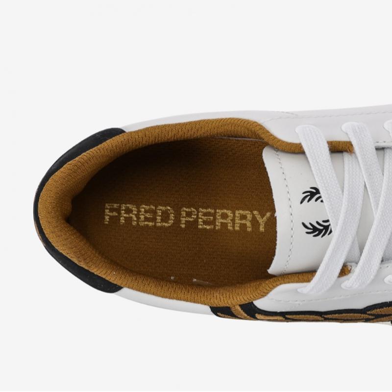 Fred Perry Мужские Кроссовки S B721 Кожаные Фирменные