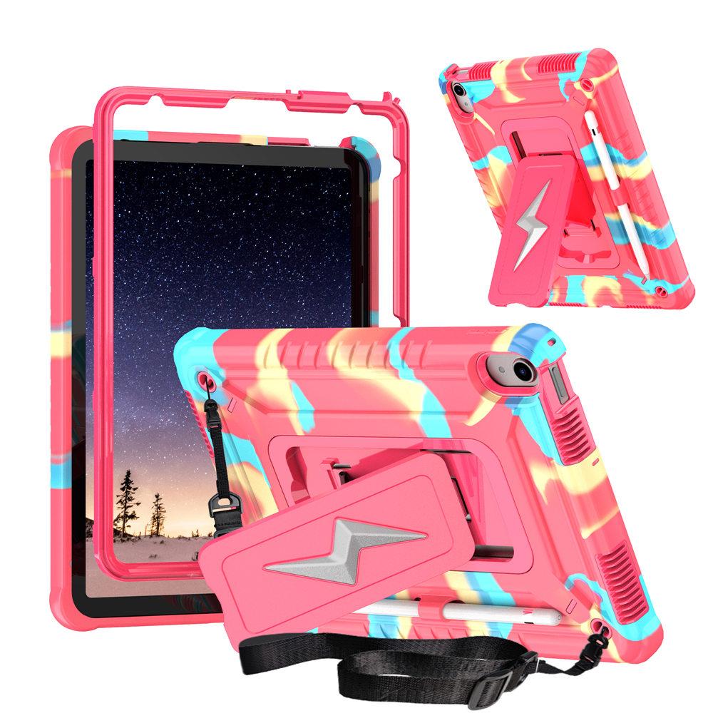 Чехол-подставка Armor для iPad A16 11-го поколения 2025 года для iPad 10-го 10,9'' 2025 года, сверхпрочный, защищенный чехол для планшета с ремешком