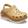Crocs Mega Crush Матовые Клоги Удобные Универсальные Клоги Унисекс Клоги Пшеничный 210749-209