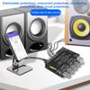 Portable BT Power Amplifier Module Multifunctional 2.1 Channel Power Amp Board Stereo Subwoofer