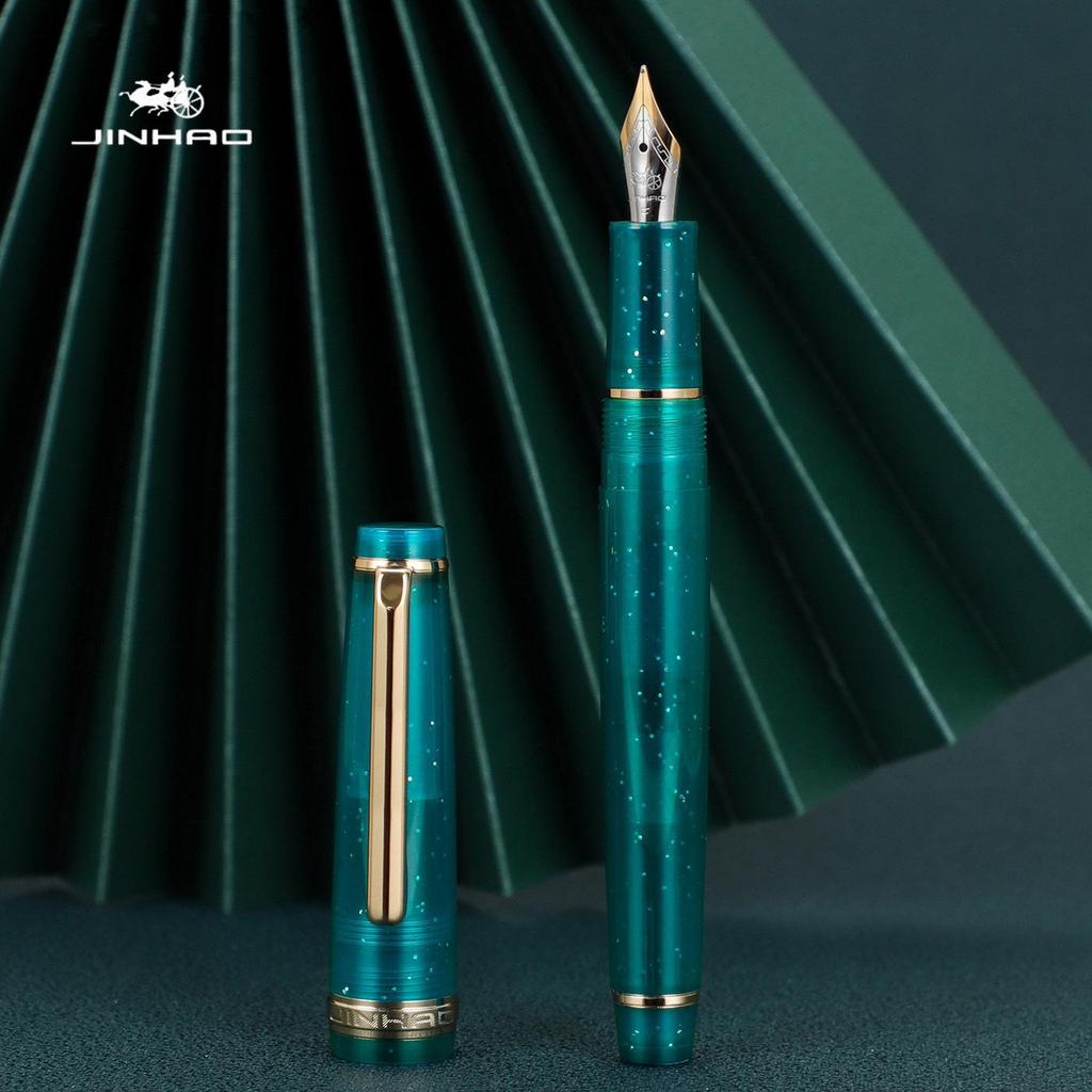 Перьевая ручка Jinhao 82 - Стильная портативная карманная ручка с конвертером для бизнеса, офиса и путешествий.