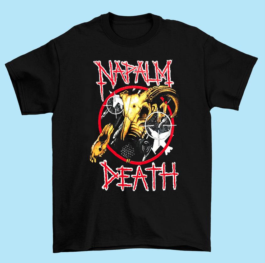 Футболка унисекс Band Harmony Corruption Album By Napalm Death Band