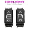 2X Переключатель стеклоподъемника с консоли Передняя кнопка для Mercedes Benz W124 S126 W190