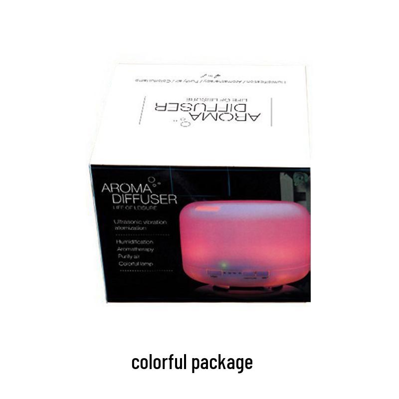 Ультразвуковой увлажнитель воздуха и аромадиффузор 500 мл - Стиль Muji, USB, Большая емкость