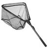 Portable Aluminum Alloy Telescopic Foldng Fishing Landing Net Pole Rubber Handle (40cm)