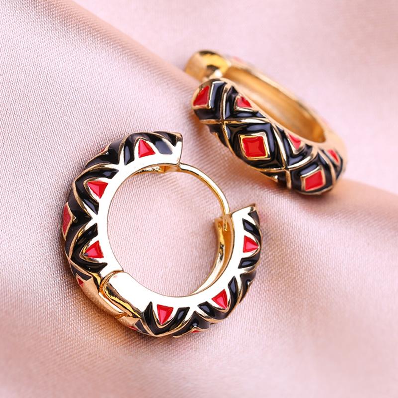 KNIKOO Круглые серьги-клипсы для женщин, модные цветочные серьги, ювелирные изделия для подарков на свадьбу