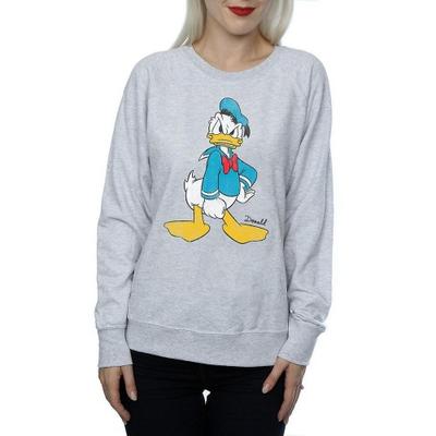 Женская/женская толстовка Angry Donald Duck Heather