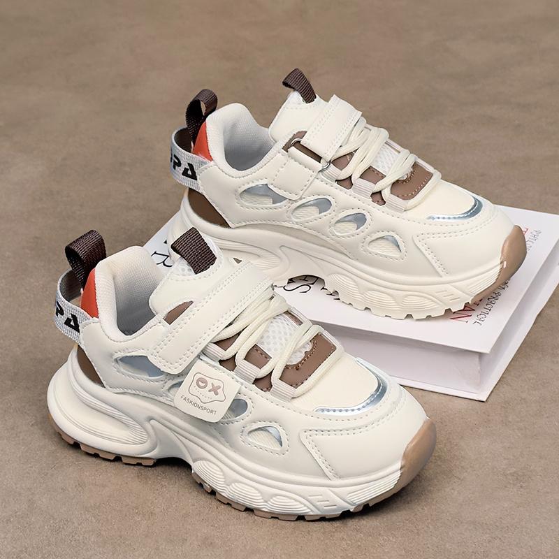 Детская модная дышащая повседневная обувь, детские спортивные кроссовки для бега для мальчиков и девочек, трендовые удобные спортивные кроссовки