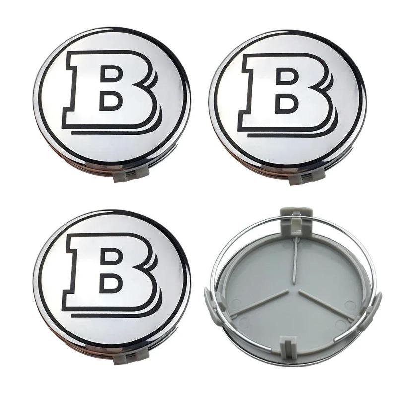 Колпачки на центр колеса Mercedes Benz 4 шт 75 мм Колпак ступицы для Mercedes AMG Яблоня B W204 W211 W205 W212 W203 W213 W124 Автоаксессуары