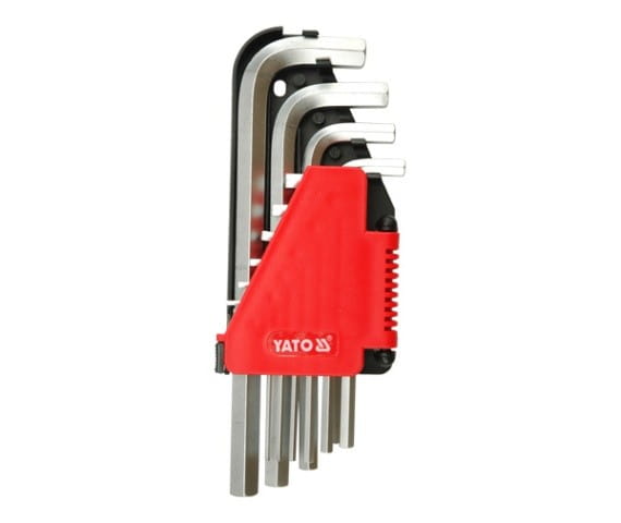 Yato Allen Keys 10 Pcs. (2-12) 0508