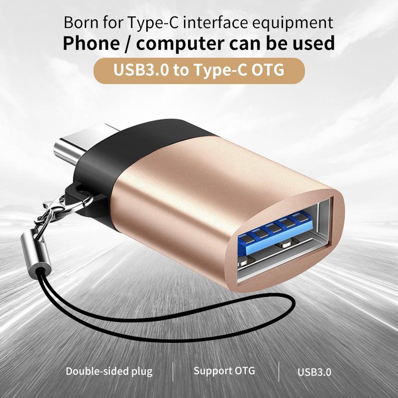 USB Rotary Type-C Rotor 3.0 Mobile Disk Mouse Keyboard Transmission Converter