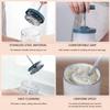 Household Manual Whipping Cream Dispenser Handheld Whisk Baking Creamer Egg White Mixer For Kitchen Accessories