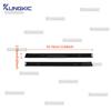 Carbon Fiber Pattern Door Panel Sticker for Suzuki Jimny Nomade 2023-2025 5-Door Version - ABS Interior Decal