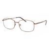 Full Rim Square Brown Smartbuy Collection Erica Asian Fit 638c Fashion Unisex Eyeglasses