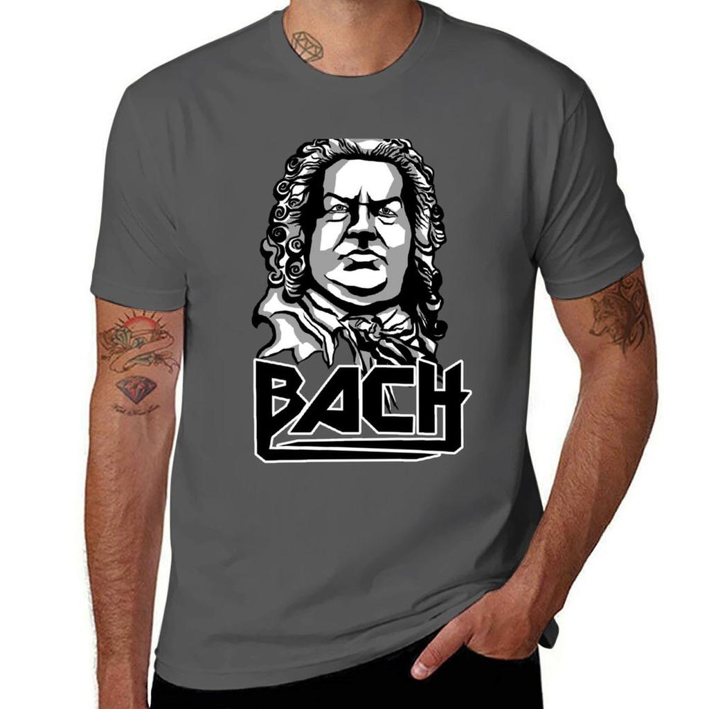 Metal Bach White Grey Tshirt Unisex Graphic T Shirt T Shirt Unisex Luxury Tshirt
