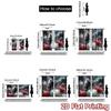 2D flat printing 2pcs Curtain Scene Curtain Butterflies and Roses Digital Printed Polyester Drapes Seasonal Party & Holiday
