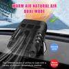 2025 Car Heater Portable Defroster Auto Windshield Defogger with Plug In Cigarette Lighter Auto Dryer Car Accessories 12V/24V