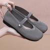 Обувь женская весна и осень новая пряжка универсальная женская обувь износостойкая мягкая подошва повседневная дышащая обувь модные туфли-лодочки