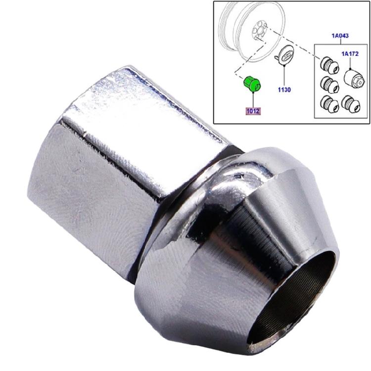 5pcs Professional Wheel Tire Lug Nuts, Metal Construction with Anticorrosion Coating, Simple DIYer Installation LR001381