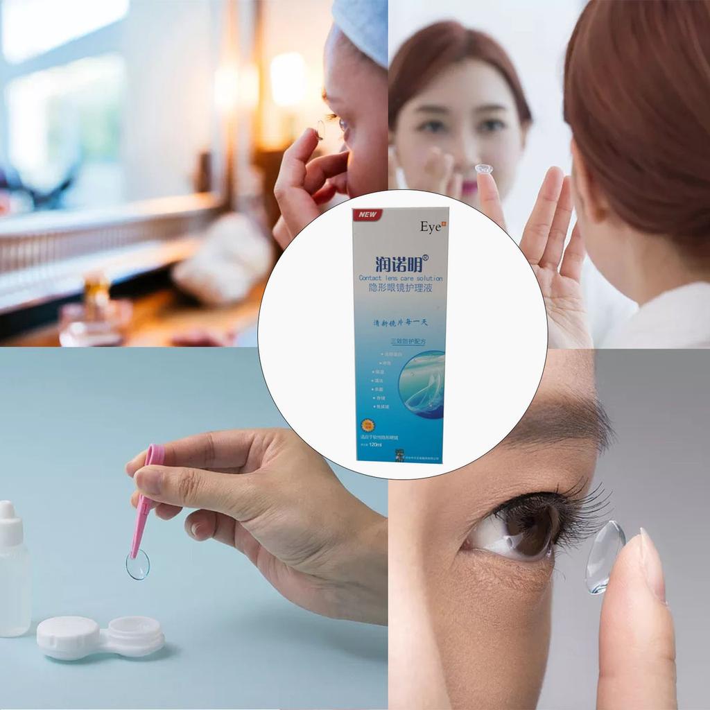 Beauty One Soft Eye Контактные линзы Раствор для ухода за контактными линзами Clear Care Чистящий дезинфицирующий раствор
