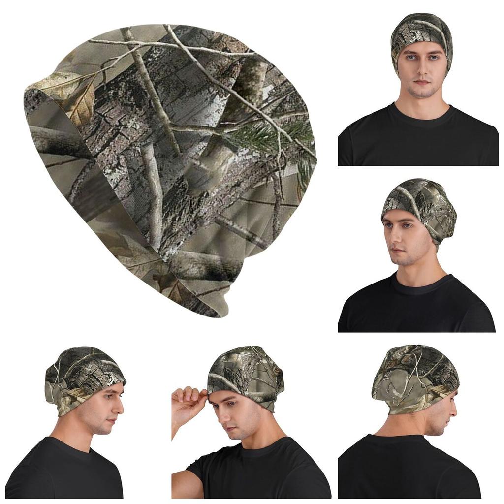 Real Tree Mossy Oak Мужские Женские Взрослые Шапки Бини Кепки Вязаная Шапка-колпак Теплая Модная Осенняя Зимняя Уличная Шапки-бини