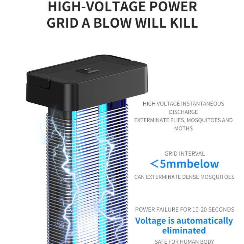 Бытовая электрическая ловушка для комаров Внутренний высоковольтный уничтожитель комаров Широкоугольная лампа-репеллент от комаров Новый 178*106*362мм