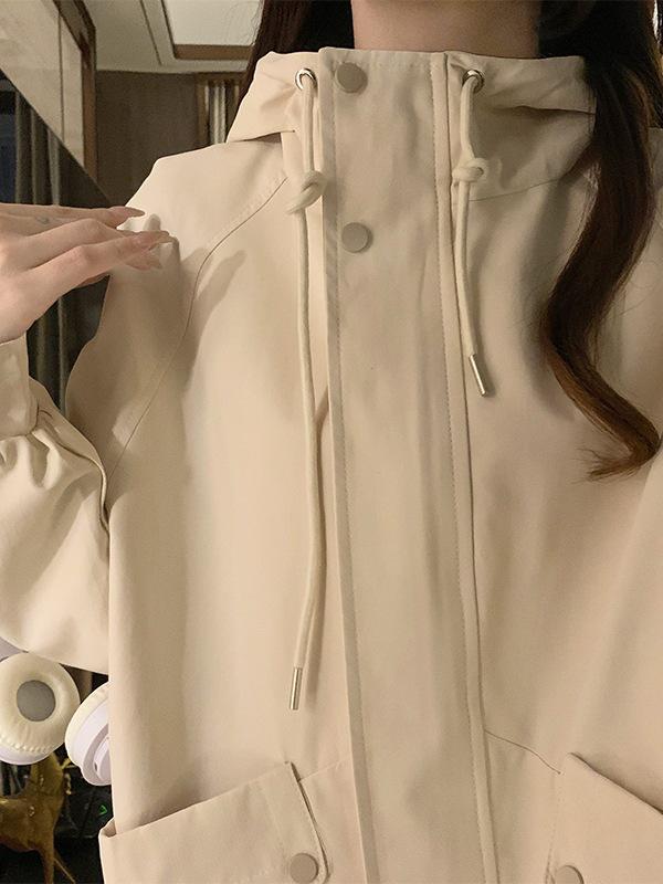 Ветровка с капюшоном свободного кроя Off-White