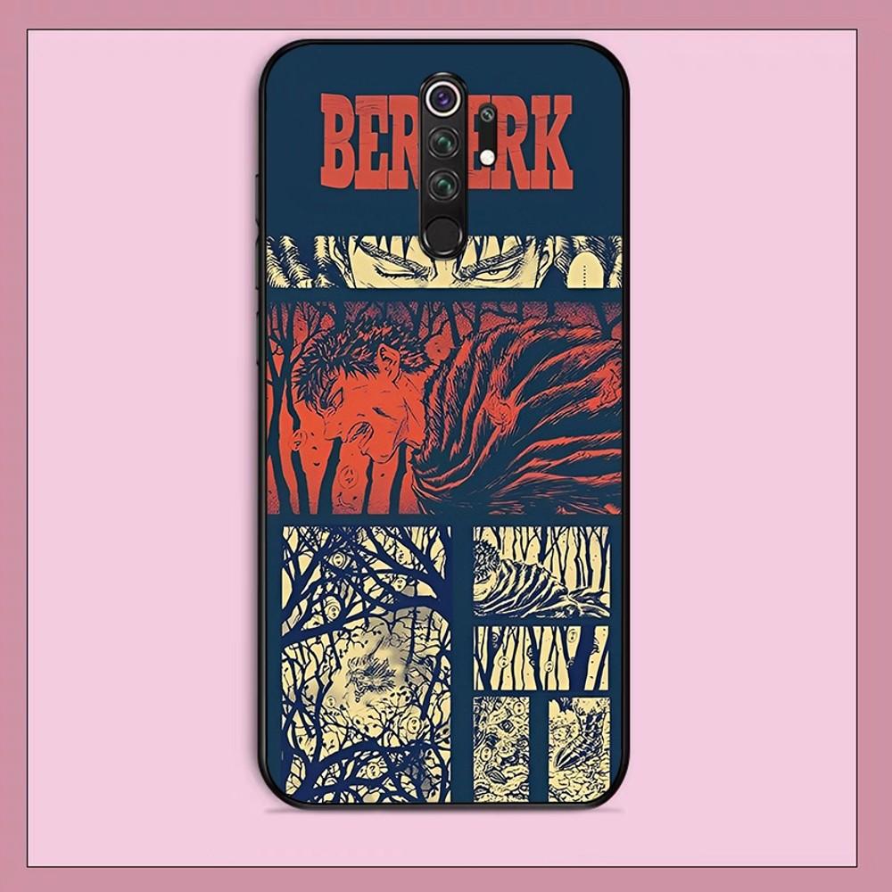 Чехол для телефона Berserk для Redmi Note 4 X 5 A 6 7 8 T 9 9S 10 11 11S 11Epro Poco M3 pro