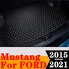 Sinjayer автомобильный коврик для багажника, всепогодный багажник, коврик для багажника, ковер, плоская боковая крышка багажника для FORD Mustang 2015