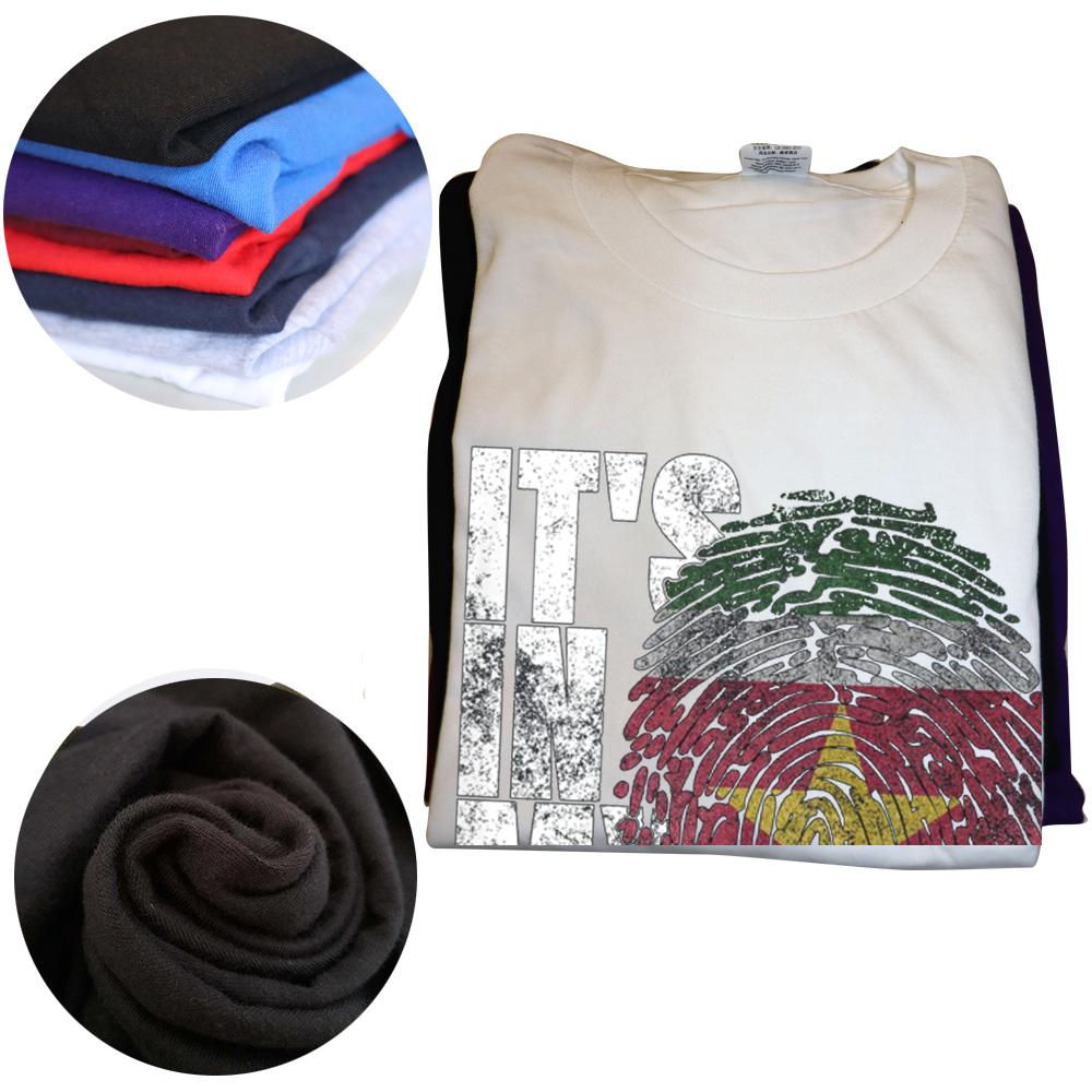 It's In My DNA Suriname Surinamese Flag T Shirts Summer Graphic Streetwear Short Sleeve Birthday Gifts T-shirt Unisex Clothing