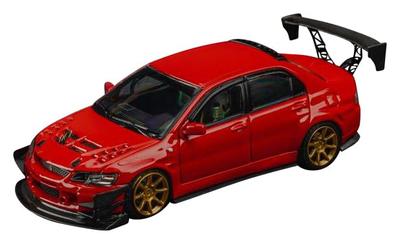 FREESTYLE Finклассический Mitsubishi Lancer Evolution 9 Готовая модель FY64107 1/64 (Красный цвет по индивидуальному заказу)