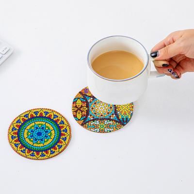 1 комплект DIY алмазная живопись подставка креативная горный хрусталь подставка для рукоделия набор для домашнего украшения обеденного стола