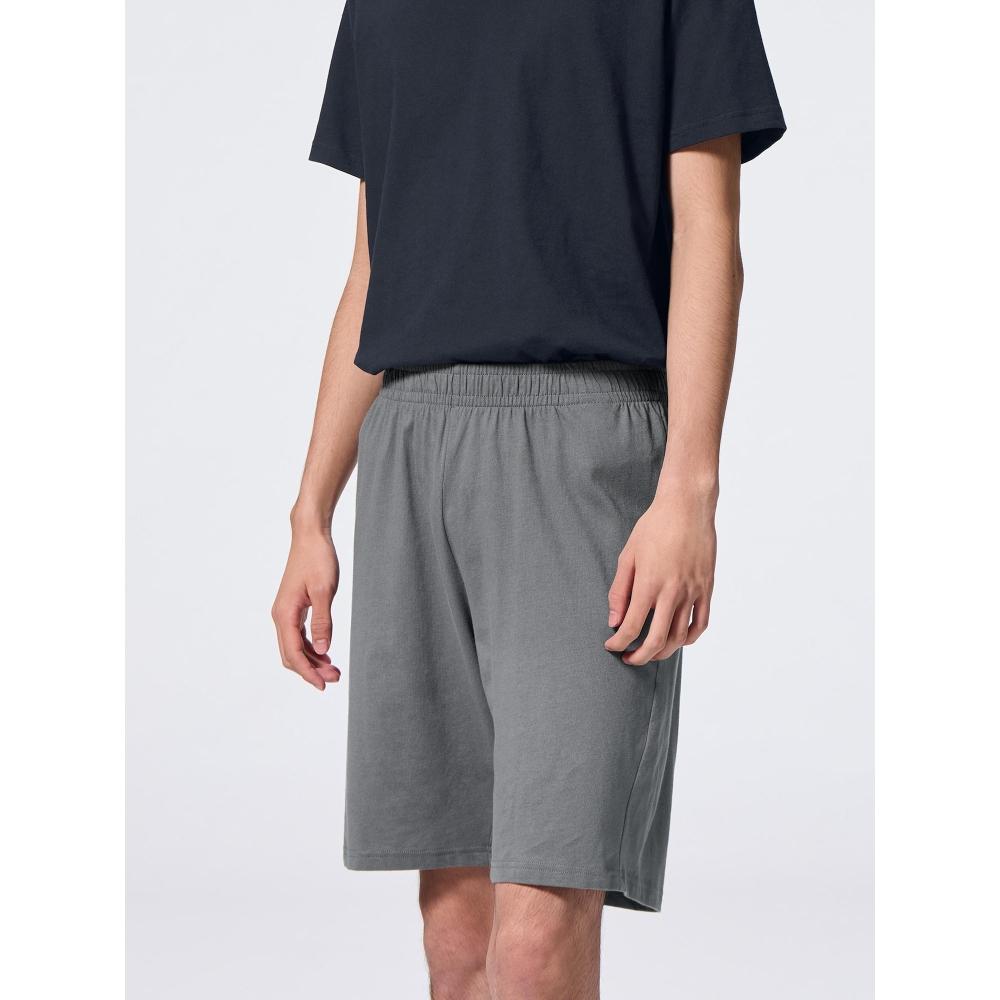 GU by Uniqlo Комплект из хлопка и цветных шорт с коротким рукавом 