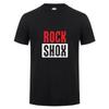 Rockshox Rock Shox Футболка Топы С коротким рукавом Горный MTB Байкер Велосипедист Высокое качество Печатный 10