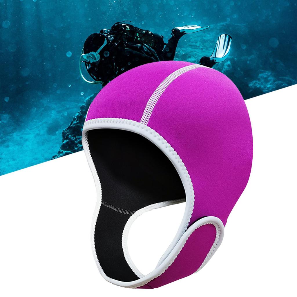 Diving Hood Cap 2mm Neoprene Hood Swimming Cap for Women Men Water Sports