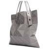 ISSEY MIYAKE Lucent Gloss Polyvinyl Chloride With Polyester One Shoulder Handbag Women's Light Gray BB46AG60312