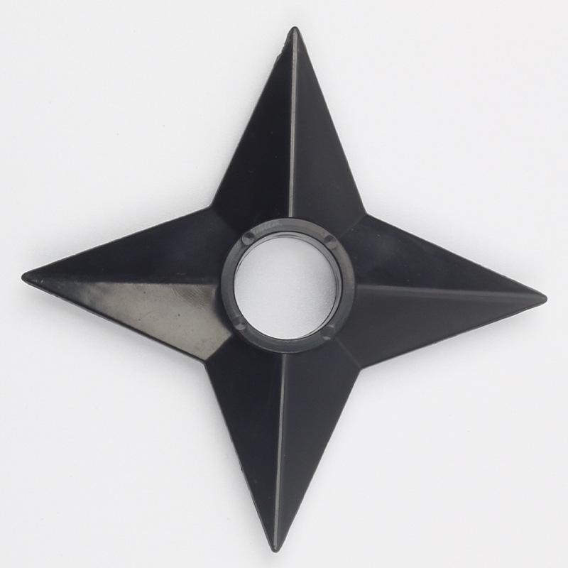 Наруто Четырехконечный Пластиковый Сюрикэн - Звезда Ниндзя для Метания Модель Аниме