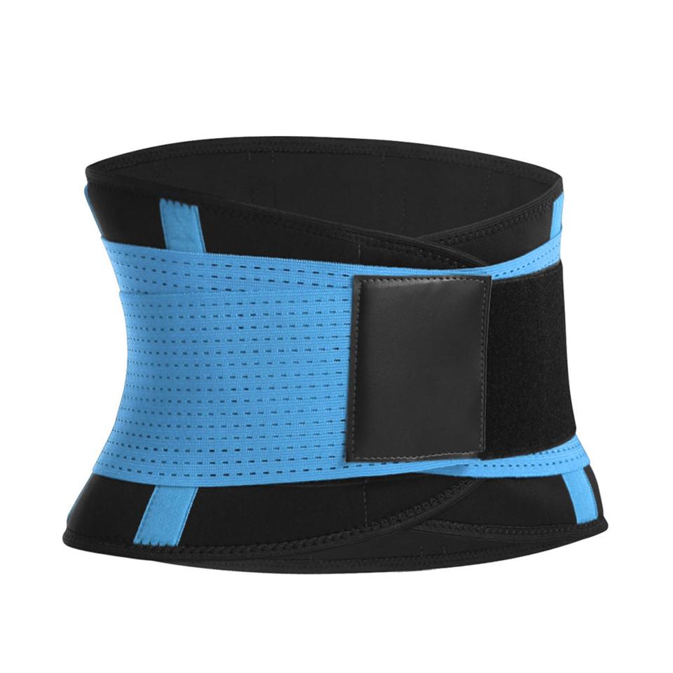 Мужской и женский пояс-триммер для талии, поясничная поддержка, тренажер для фитнеса, тяжелой атлетики, регулируемый пояс для брюшного пресса и талии