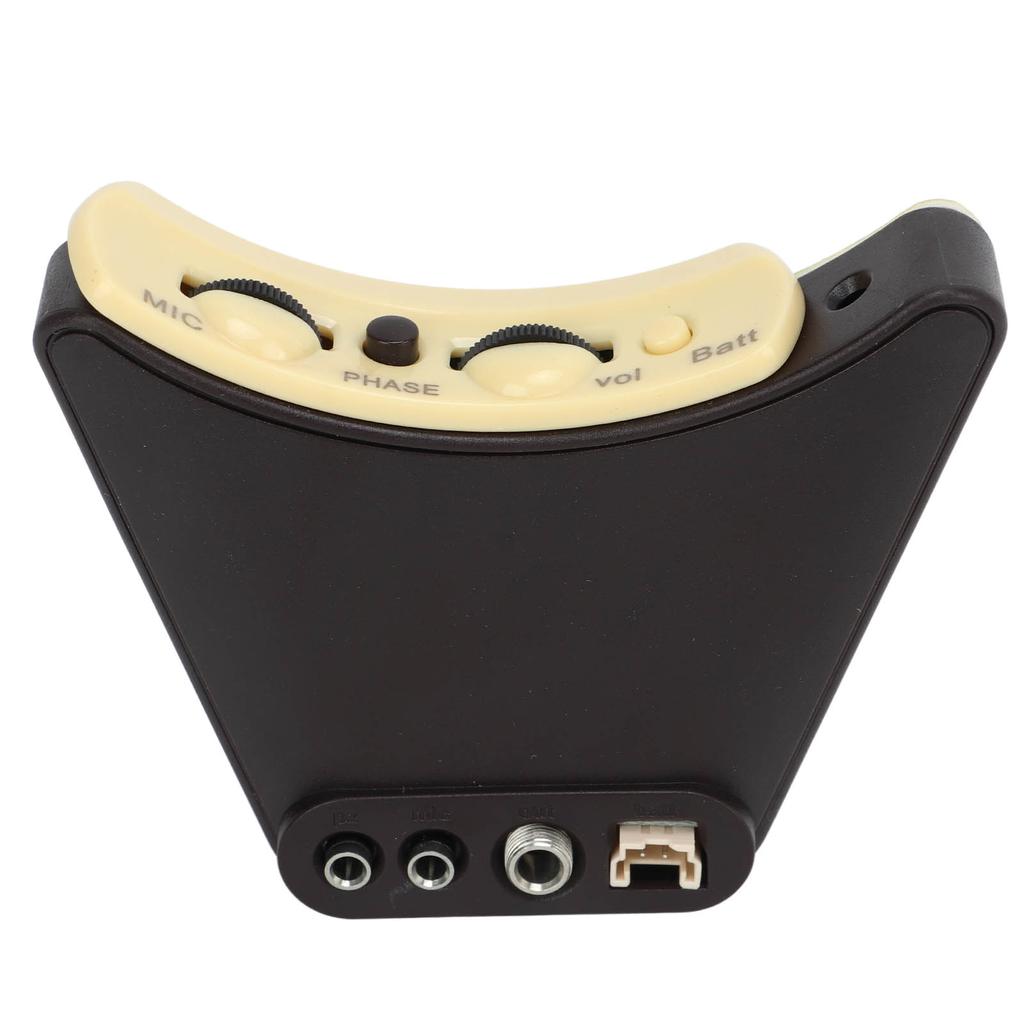 Acoustic Guitar Soundhole Pickup Plug and Play Clear Even Sound Metal Plastic Soundhole Guitar Pickup