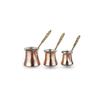 Copper 3-piece Coffee Pot Set