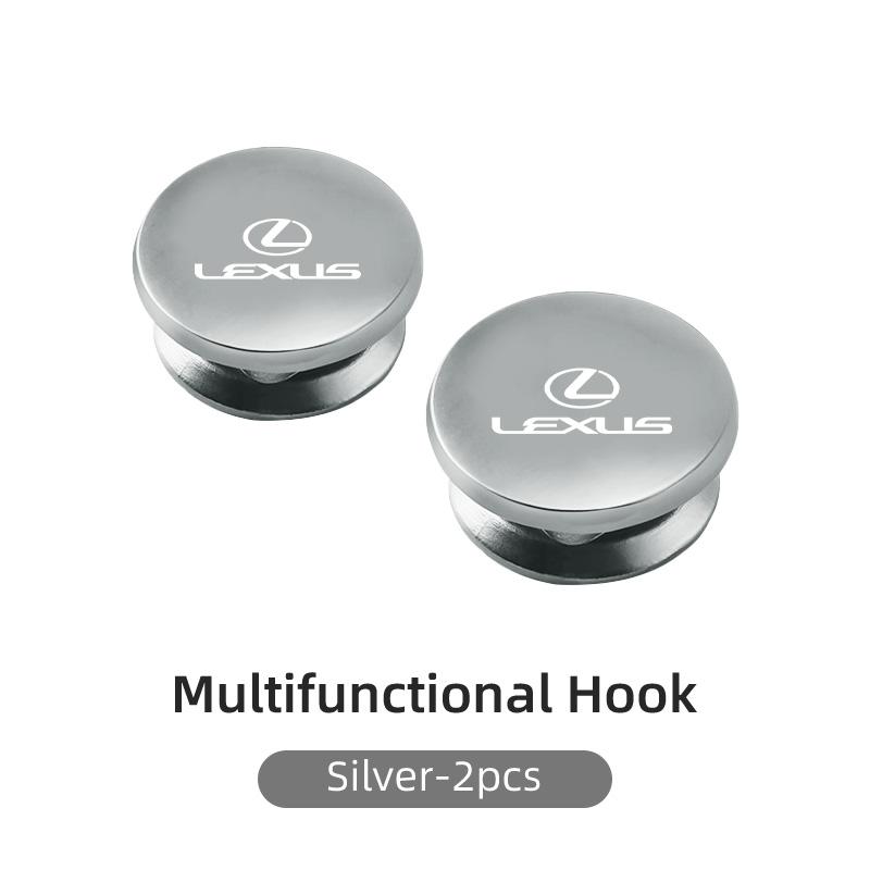 Emblems Universal Car Sticky Hook Seat Headrest Hook Accessories For Lexus CT ES GS NX IS250 CT200h IS300h ES300h RX400h NX300h