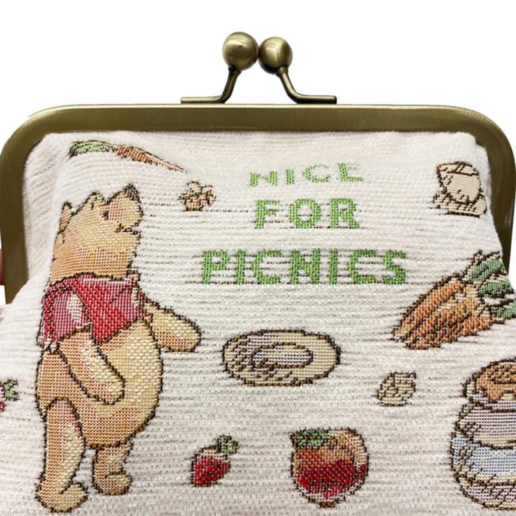 Marushin Disney Винни Милый для Мелких Вещей 2335042500 Кошелек, Пух, Пикник, Подарок, День Рождения, Макияж, Косметика, Держатель,