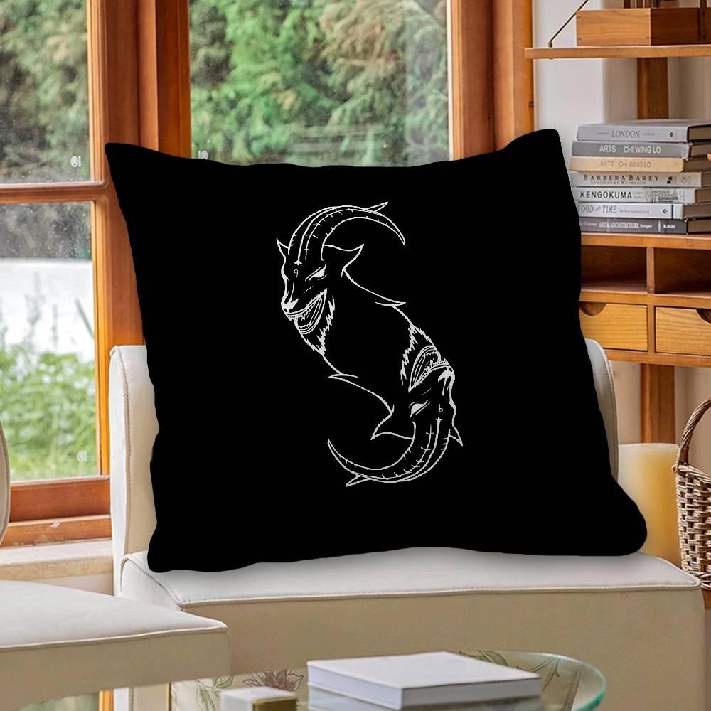 S-Slipknots Heavy Metal Band Pillow Gifts Home Office Furnishings Bedroom Sofa Car Cushion Cover Case 45X45Cm