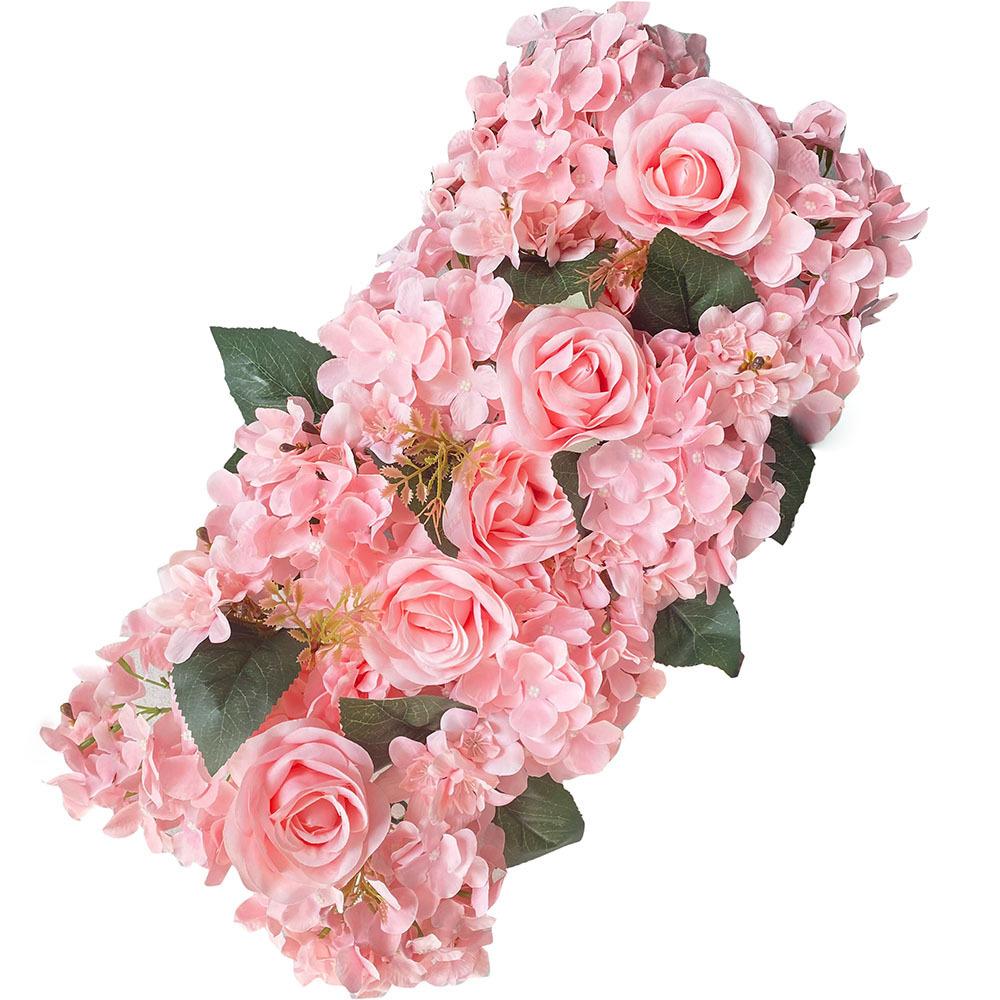 Handmade Rose Artificial Bouquets, Wedding Aisle/arch Silk Floral Rows, Faux Flower Walls Artificial Flower Arrangement