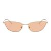 Emporio Armani Slim Design Metal Cat Eye Sunglasses Women sunglasses Gold EA2174B301393