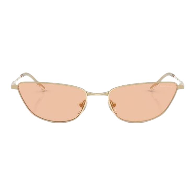 Emporio Armani Slim Design Metal Cat Eye Sunglasses Women sunglasses Gold EA2174B301393